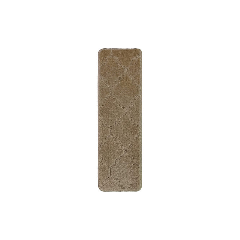 Tapis d'escalier, Beige clair, 7 pièces incluses