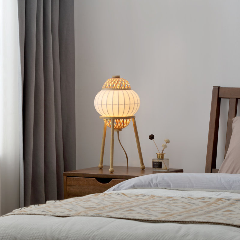 Lampe de table de style bohémien japonais Hikari