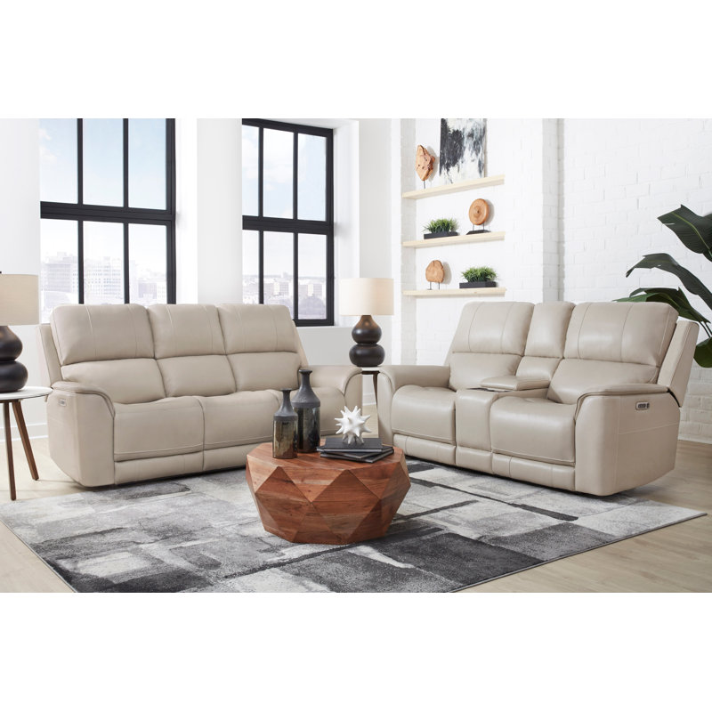 Canapé et causeuse inclinables Zero Gravity, 2 Pieces: Sofa, Loveseat, Steamboat Quartz