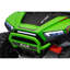 Voiture électrique verte 2 places pour enfants (24 V) avec télécommande parentale, musique Bluetooth, lumières DEL et cadeau amusant pour les filles-134698812
