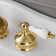 2-handle Bathroom Faucet with Drain Assembly