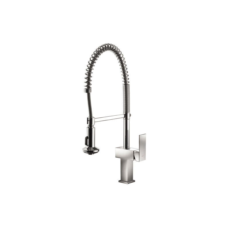 AGUA CANADA Martinez Pull Down Kitchen Faucet, Chrome
