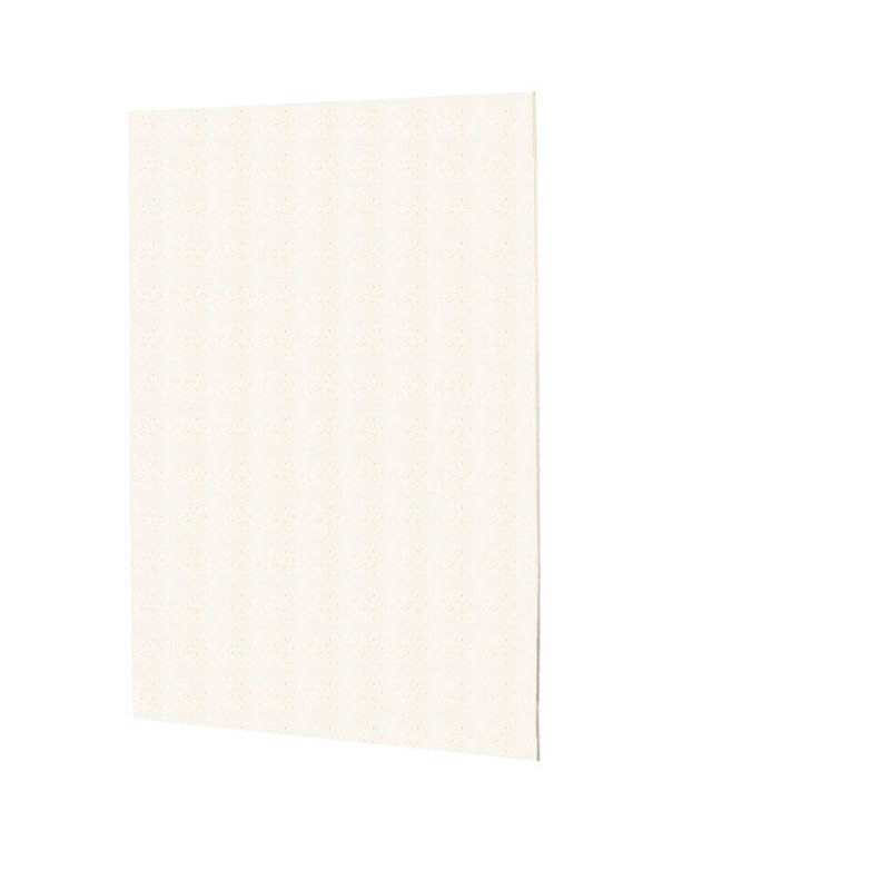 Solid Surface One Panel Shower Wall, Tahiti Sand, 72" H x 60" W x 0.25" D