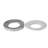 Homein 17.59'' Crystal Circular Bathroom Sink-58522658