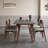 European style simple rectangular dining table set-102515381