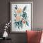 «Teal and Peach Bouquet I», reproduction d'art sur toile-2024510636