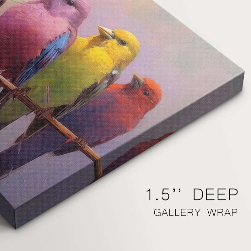 Abstract Series 10 #CXXX-Gallery Wrapped Canvas, 16" H x 32" W