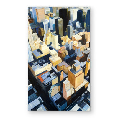 Manhattan View Empire State Building Outdoor Area Rug | Home Decor
