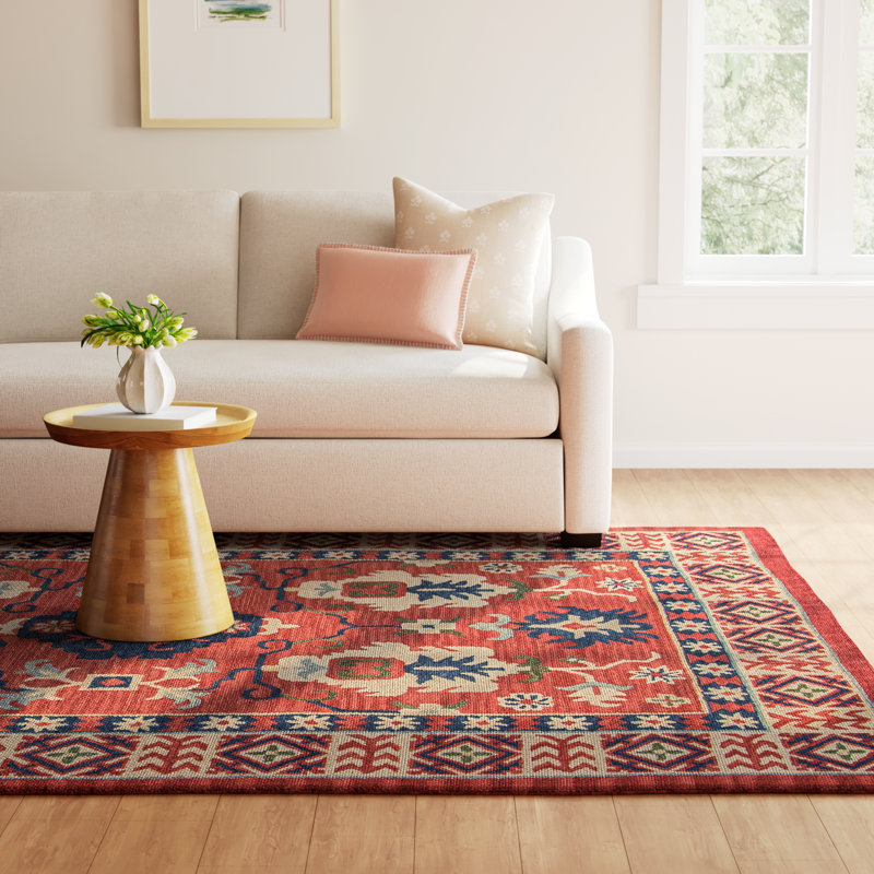 Adrien Wool Oriental Indoor Rug, Rectangle 7'6" x 9'6"
