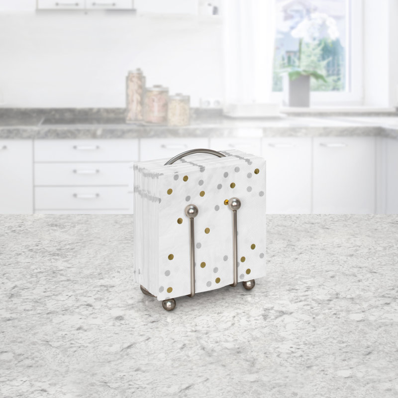 IN CUCINA PORTATOVAGLIOLI ARCO ANTRACITE TRASPARENTE