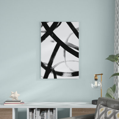 Monochrome Ripple II by Grace Popp - Painting