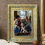 Cadre photo 5 pi x 7 po doré antique 1PC pour décor de vestibule-131076526-131076529-131076525
