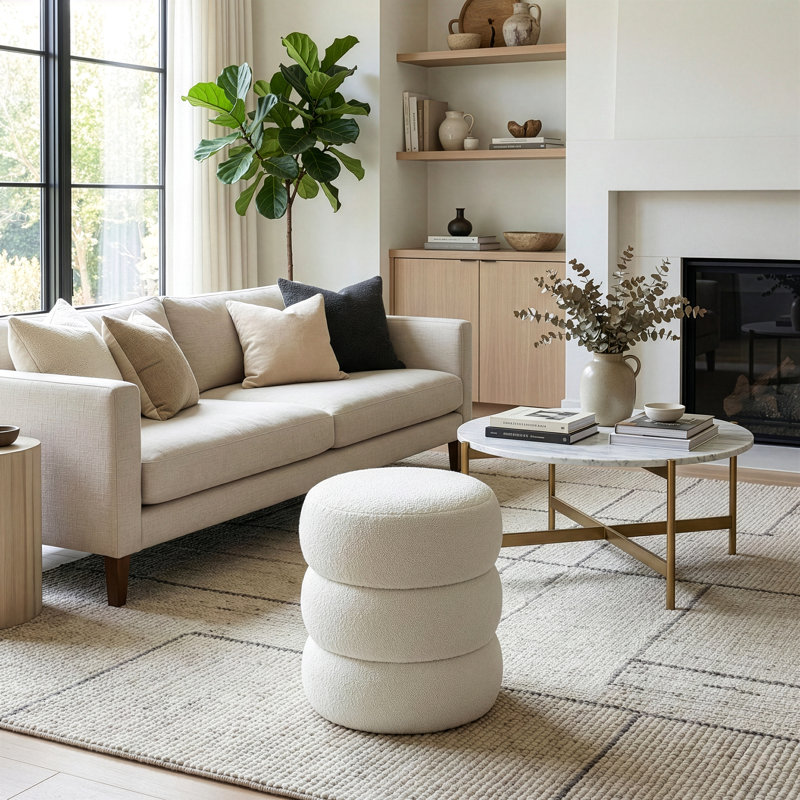 Gwenavere Upholstered Ottoman