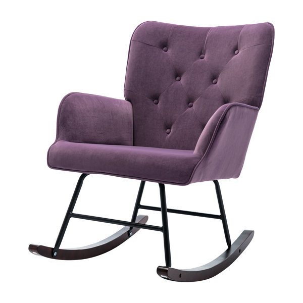 Everly Quinn Pevey Rocking Chair | Wayfair