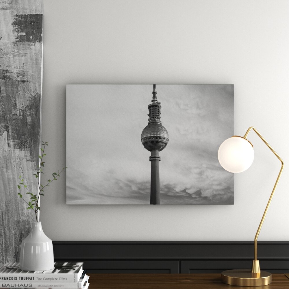 Leinwandbild „Fernsehturm Berlin“, Fotodruck