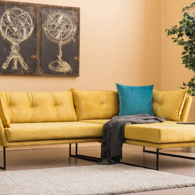 Upholstered L-Shaped Sectional