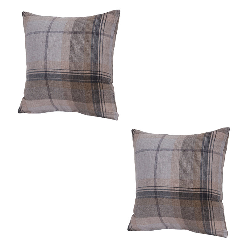 Tauranac Square Cushion, Grey