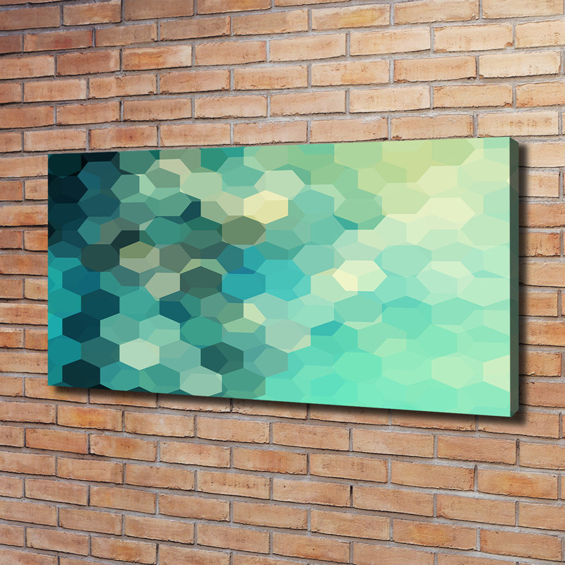 Abstraction Background - Wrapped Canvas Print