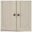 Armoire de rangement de 72,4 po de hauteur avec 8 portes et 4 tablettes, armoire de rangement autoportante en panneau de fibres à densité moyenne blanche pour la cuisine, le salon et le bureau - Organisateur moderne peu encombrant-122602637