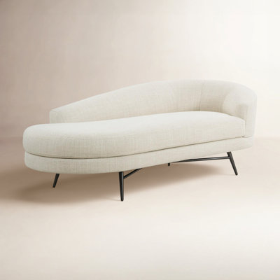 Alistair Upholstered Chaise Lounge by Joss & Main