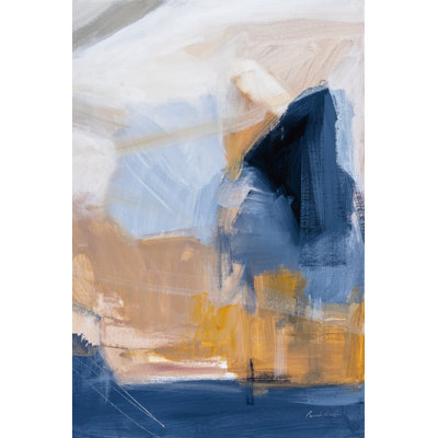 Riverbank Crop 1 Piece Wrapped Canvas Painting