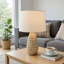 Blue And Gold Ceramic Table Lamp