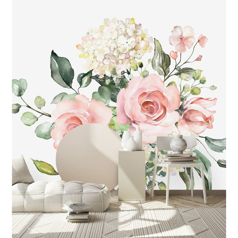 Peel & Stick Wall Mural, 8.34' W x 8.34' L