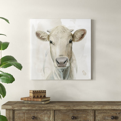 " Prairie Bovine I " by Grace Popp Painting Print