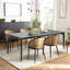 MAXENCE Oak Solid Wood Base Dining Table-93547913