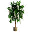130cm Faux Wisteria Tree in Metal Pot-113668733