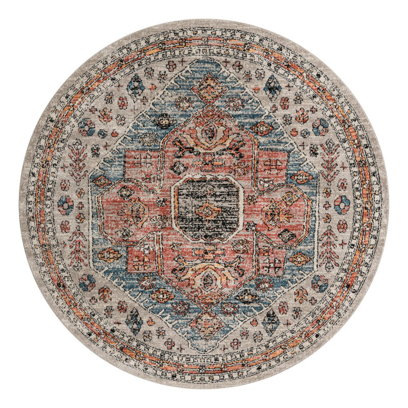 Albia Indoor Rug, Round 7'