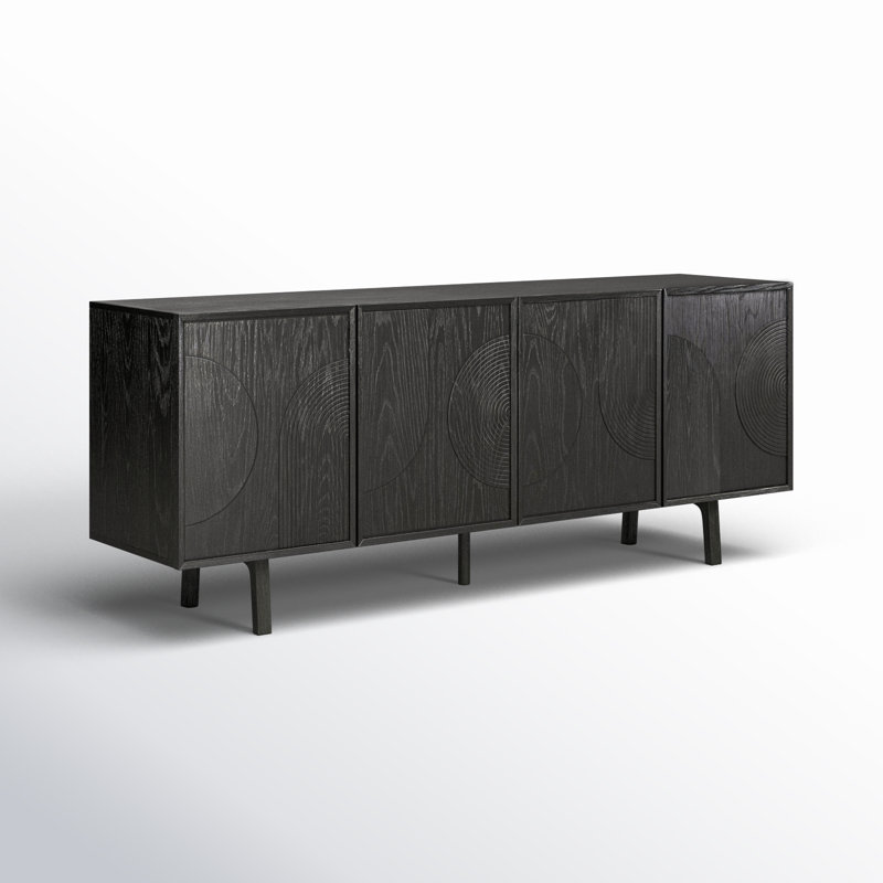Howey 79" Solid Wood Sideboard