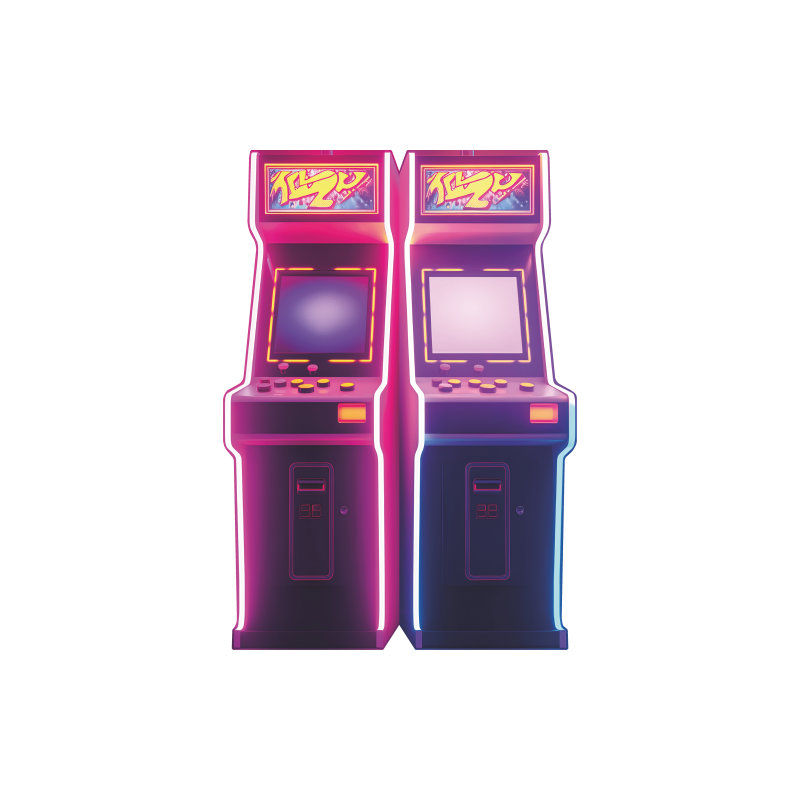 SP13274 Neon 80s Rad Arcade