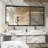 Sweeny Rectangle Shatterproof Metal Wall Mirror-1299413103-1299413076