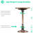 Deamontae Resin Mosaic Birdbath