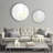 Beaded Round Wall Mirror 36"D-936705845