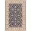 Tapis damassé traditionnel à motif floral intégral, couleur marine, ivoire, or, vert et rose, lavable à la machine, antidérapant, à poils courts, pour l'intérieur et l'extérieur, adapté aux animaux de compagnie, idéal pour le salon, la chambre, la salle à manger, l'entrée, le couloir ou le bureau.-891632620