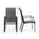 Alyah 6 - Person Metal Patio Dining Set with Rectangular Table