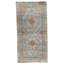 High-Quality Hand-Knotted Blue And Rust Area Rug
