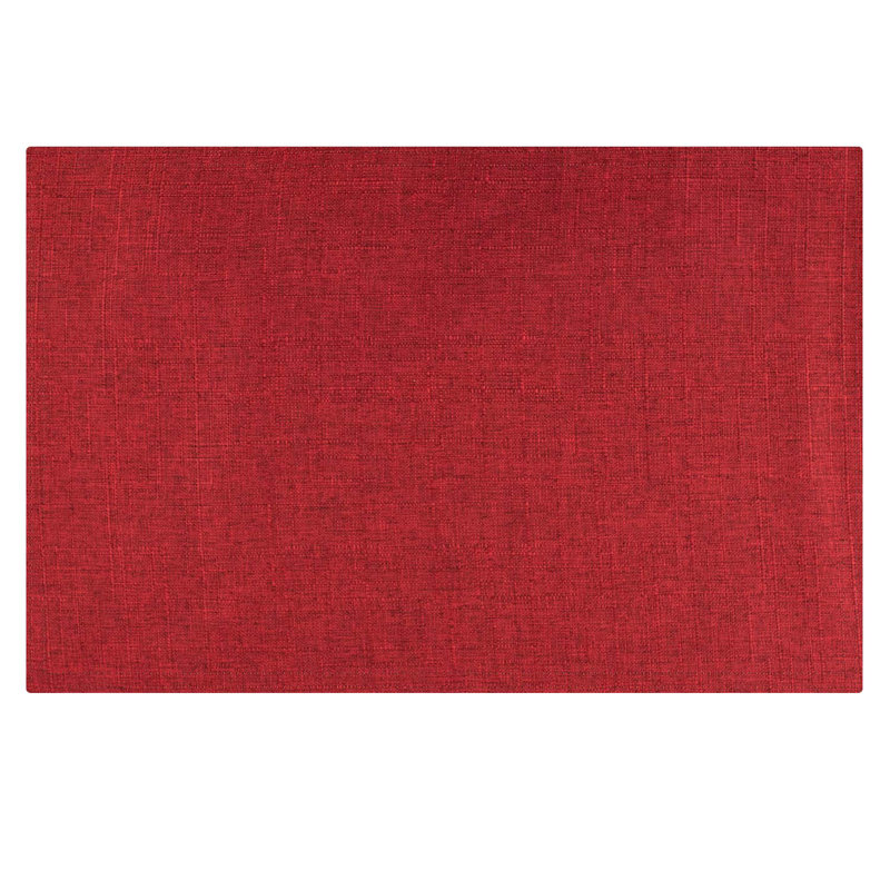 Napperon simple 18 po, Rouge