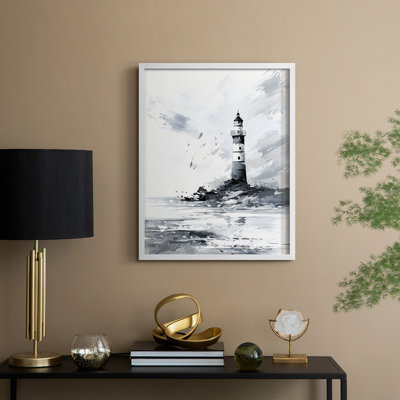 NAUTICAL Series DIX - Impression encadrée de qualité supérieure - Prêt à être accroché - Aucun clou requis
