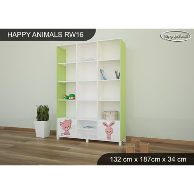 187cm H X 132cm W Kids Bookcase