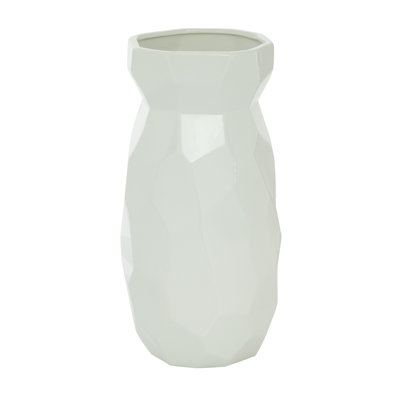 White 16.25'' Ceramic Table Vase
