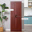 Armoire de rangement, tablettes réglables, garde-manger à 2 portes, autoportante avec 5 tablettes et 2 tablettes