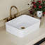 Denbigh 480mm x 370mm  Rectangular Vitreous China Countertop Bathroom Sink Basin-700240541