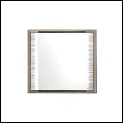 STAR WHITE MIRROR WITH LED