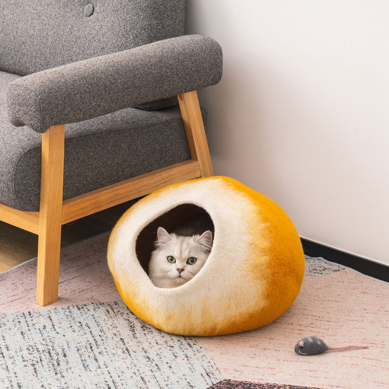 Lit pour chat Daiden, Orange
