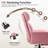 Big and Tall Cross Legged Office Executive Chair with Footrest and Convertible Infinite Gear Armsrest-314227693