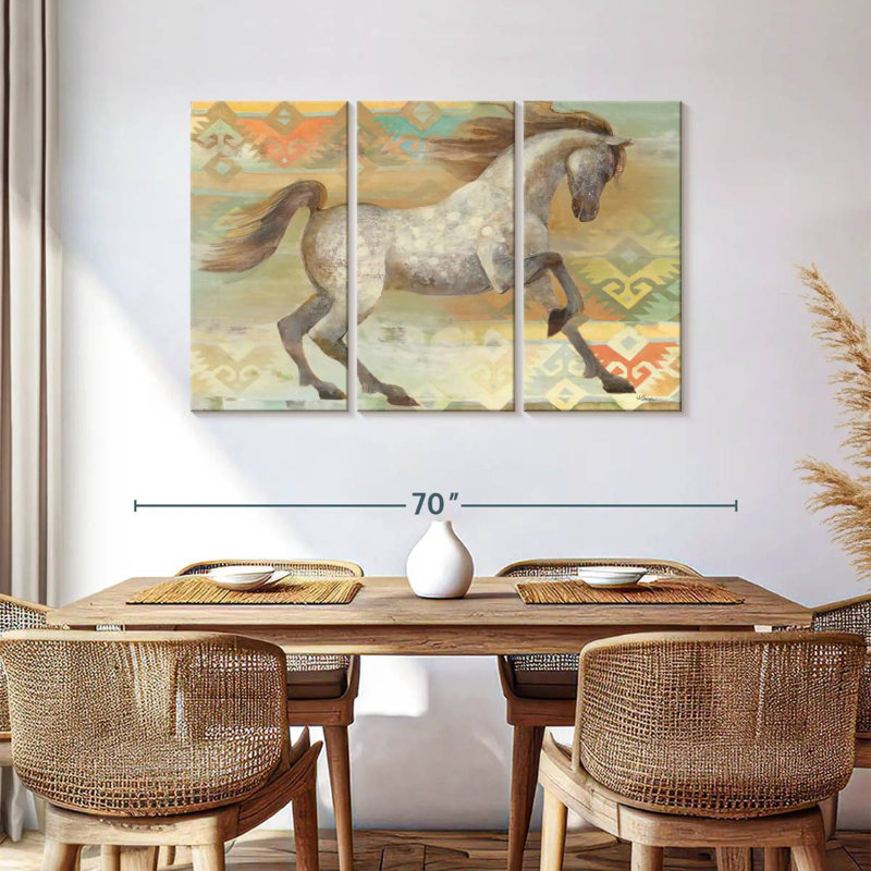 Grande entrée Southwest Boho, H 36 po x l 57 po