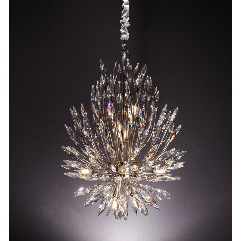 Robbins 9 - Light Dimmable Sputnik Sphere Chandelier